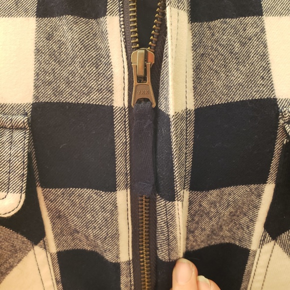 J Crew Buffalo checked popover shirt/jacket sz XL - Picture 4 of 5